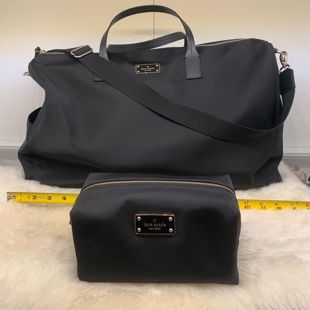 Kate Spade BUNDLE Duffle and makeup bag